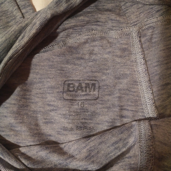 Bam gray-blue Leggings (bamboo & organic cotton) - Picture 3 of 3